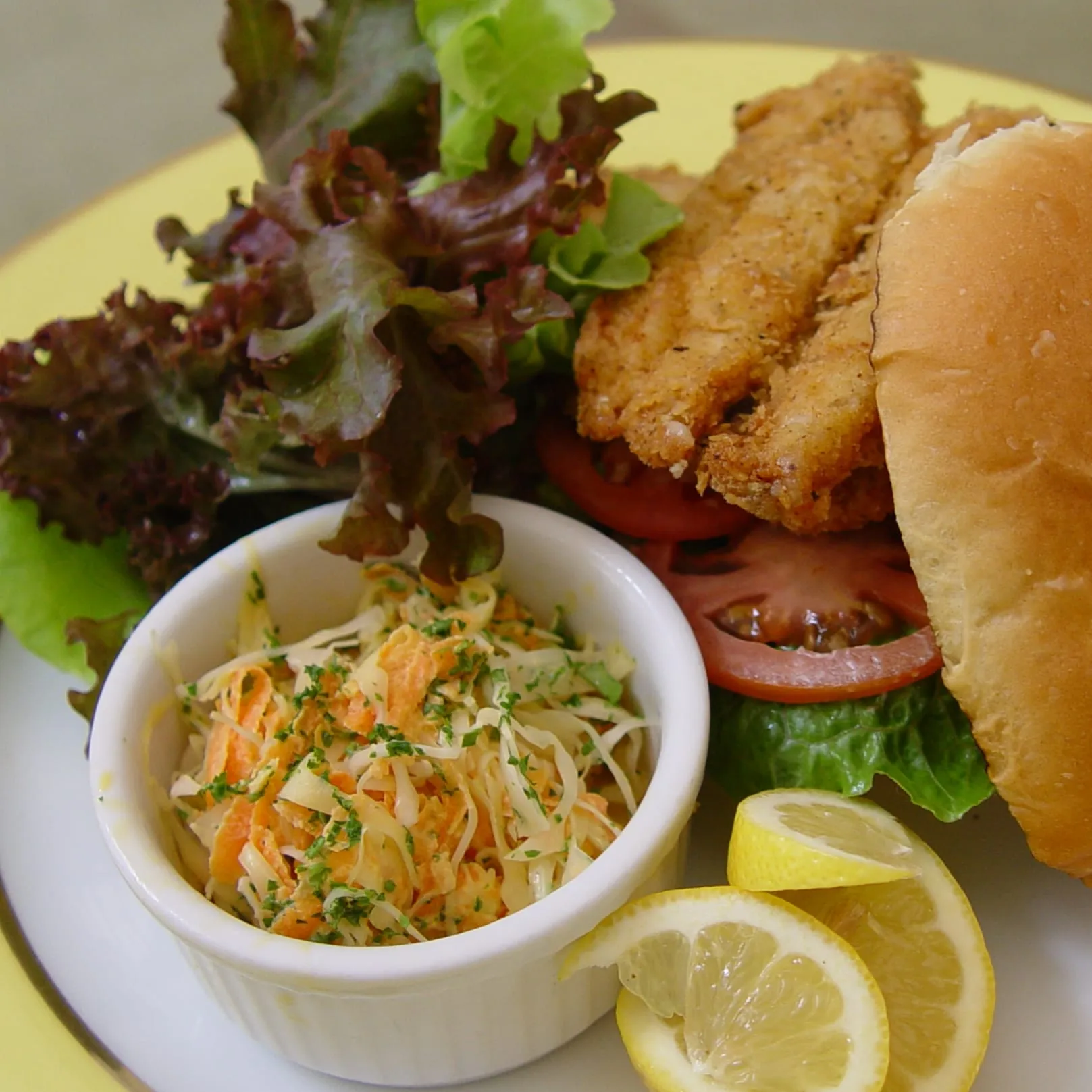 flying fish sandwich