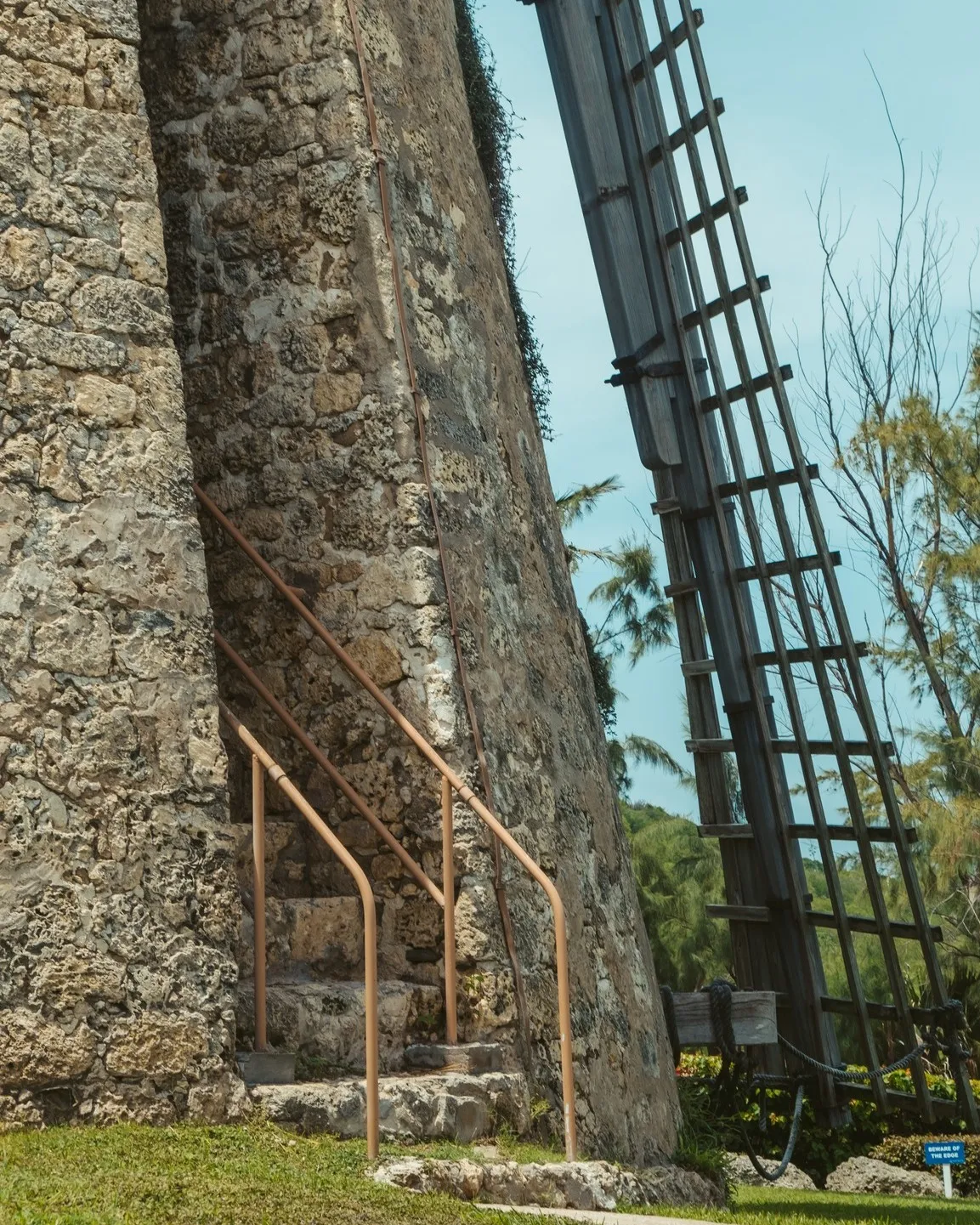 stairway on the mill