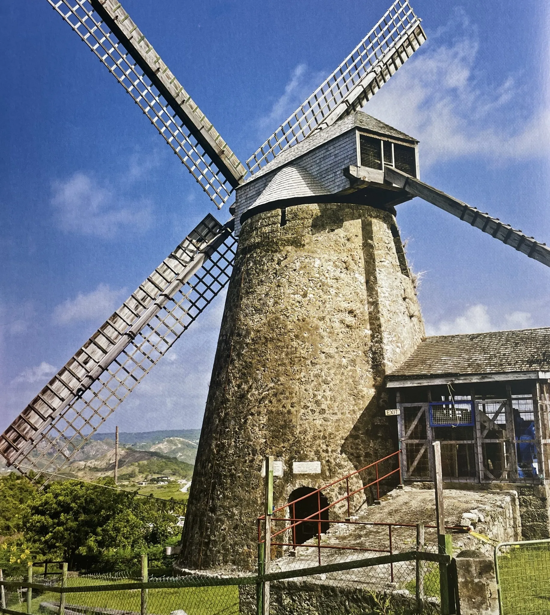 View of the sugar mill