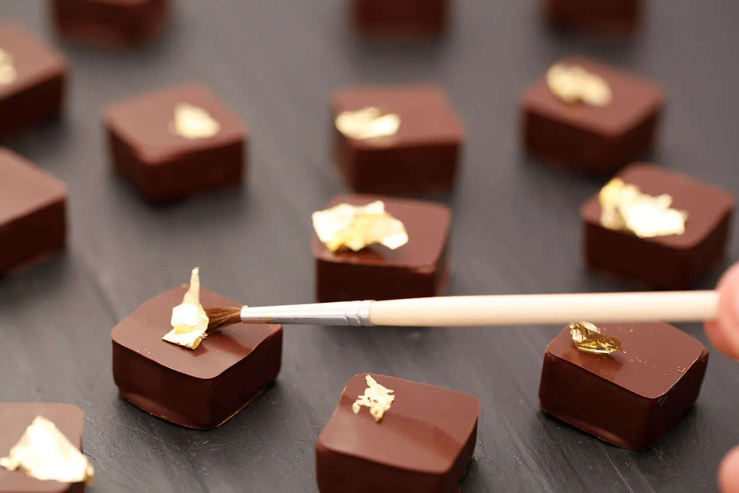 hand finished chocolates
