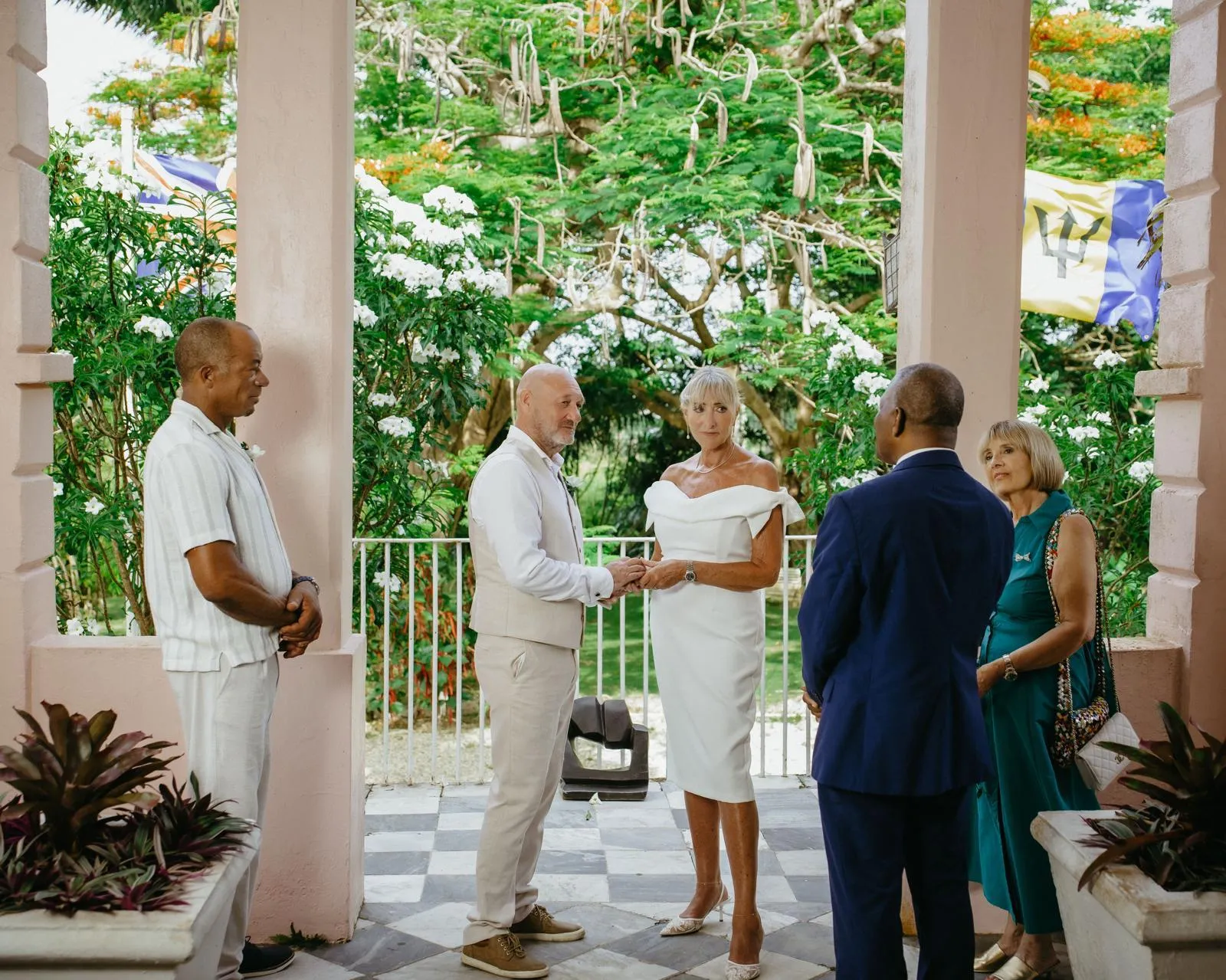 BarbadosCliftonHallWeddingVows