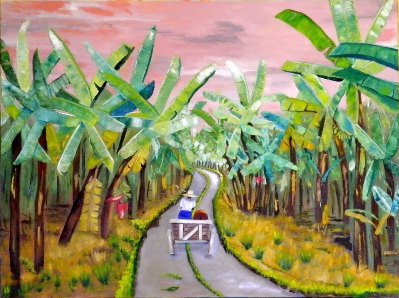 Barbados_Frangipani_Selected_Art_Through_Banana_Fields