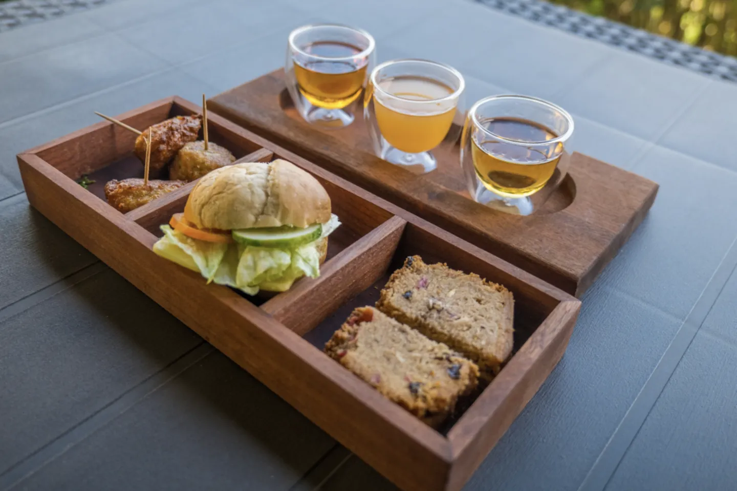 platter of food at Cafe Mosaic