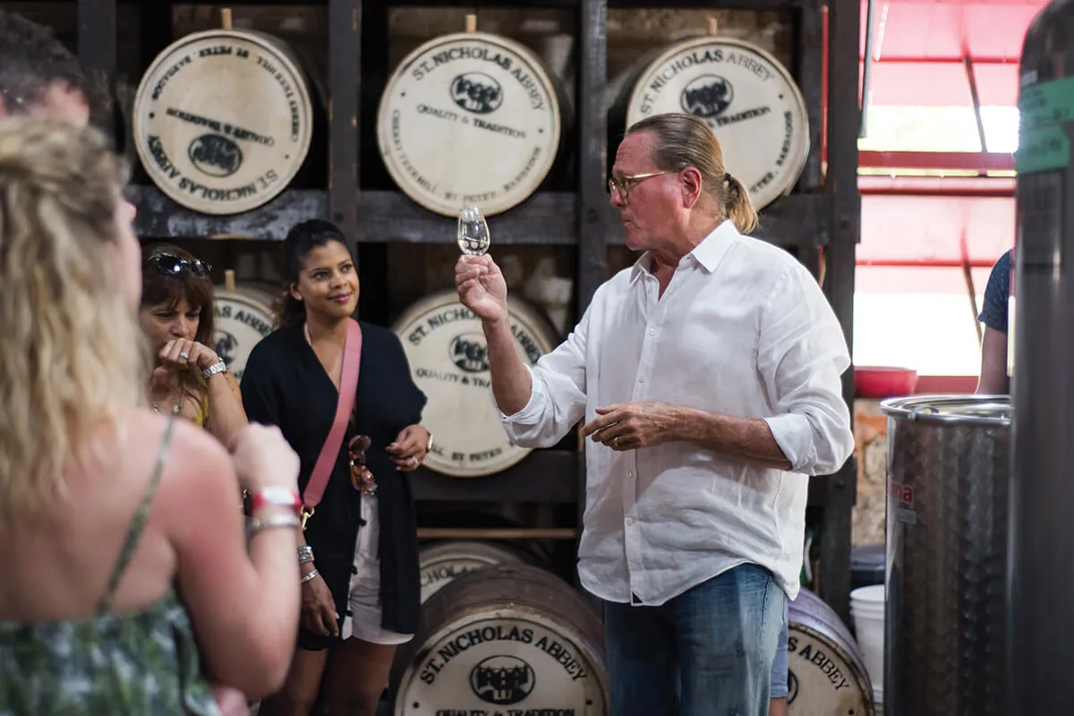 BarbadosStNicholasAbbeyRumTasting