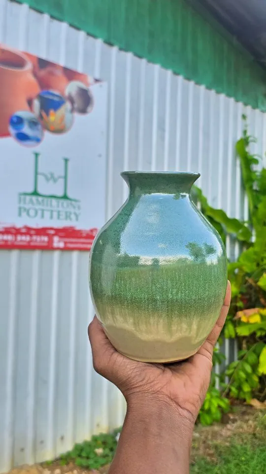 HamiltonPotteryGreenPotInstagram