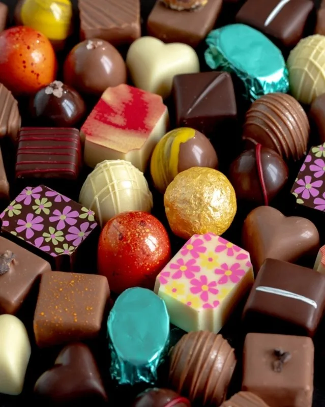 lots of chocolates
